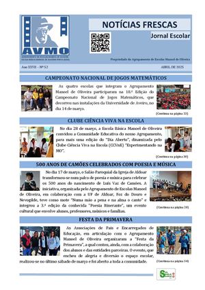 Notícias Frescas Jornal Escolar 2 º Período 24 25