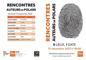 2023 Rencontres d'auteurs polars