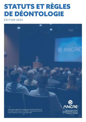 Statuts et règles déontologiques 2025