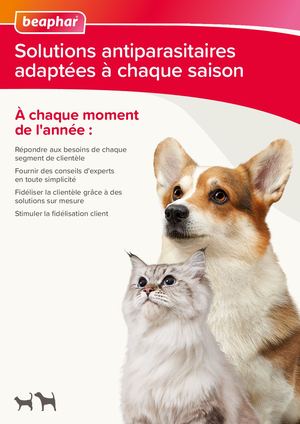 Solutions antiparasitaires Beaphar 2025