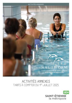 Nautiform Tarifs 2025 Activités annexes
