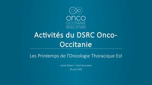 RR Thorax 25 : Actualités Onco-Occitanie