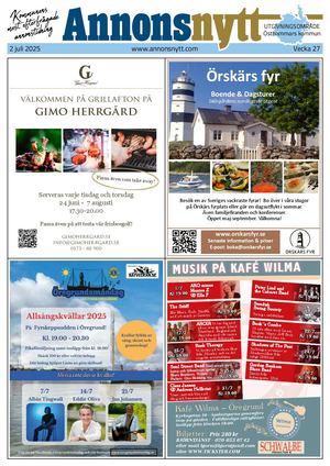 Annonsnytt V27 2025