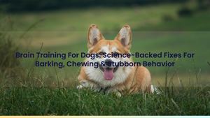 Brain Training For Dogs: Science-Backed Fixes For Barking, Chewing & Stubborn Behavior