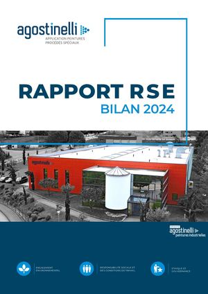 Livret RSE 2024_ Ets Agostinelli, applications de peintures industrielles