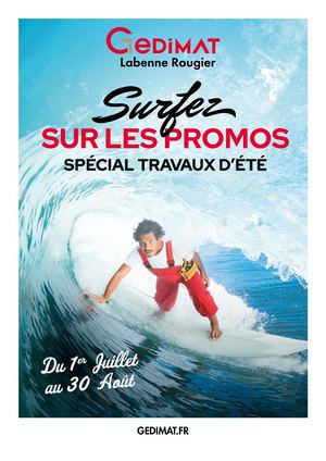 Gedimat Prospectus Promo Gros Travaux D'été
