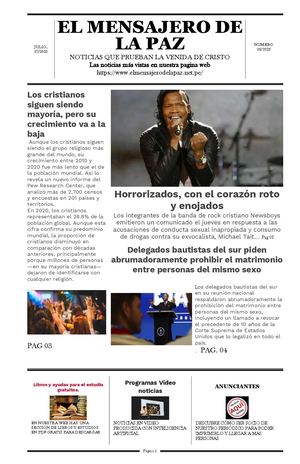 08 2025 Elmensajerodelapaz