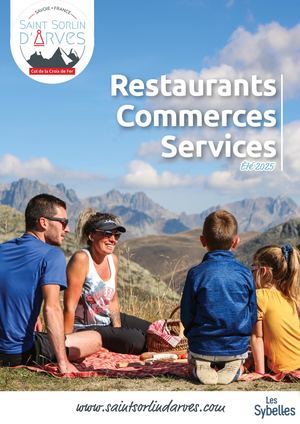 Guide restaurants, commerces et services été 2025