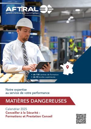 Matières Dangereuses Calendrier Conseiller Securite 2025