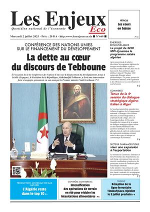 LES ENJEUX ECO N°669