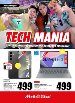Tech Mania 1 13 Luglio MEDIAWORLD