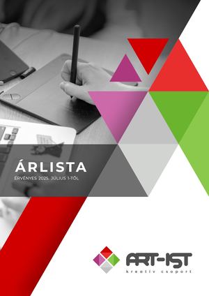 Artist 2025 július árlista