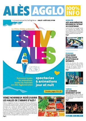 Journal Alès Agglo N°134 Juillet Août 2025