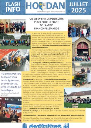 Houdan Flash Info N°10 juillet 2025
