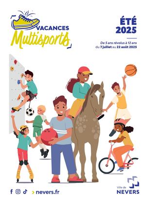 Livret Vacances Multisports été 2025