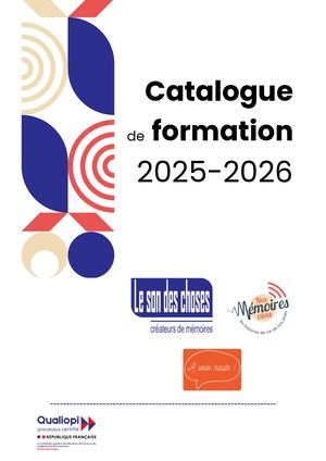 Catalogue Formation Qualiopi 2025 2026
