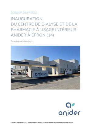2025 06 26 Dossier De Presse Inauguration Anider à Epron