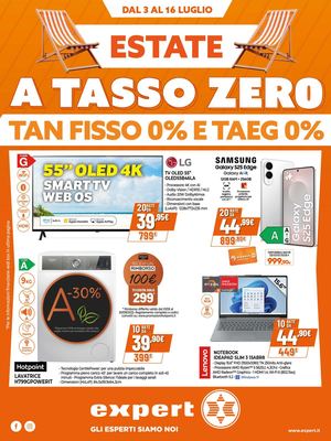 Volantino Expert Estate a tasso zero