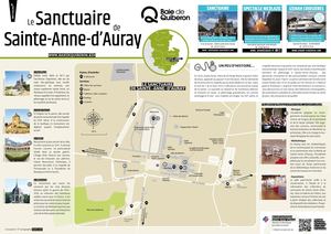 Carte Sanctuaire Ste Anne D'auray
