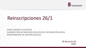Reinscripciones 26 1