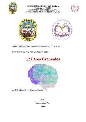 12 Pares Craneales