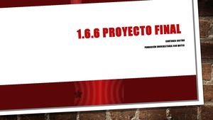 Proyecto Final
