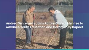 Andrea Sehremelis Joins Rotary Club of Menifee to Advance Youth Education and Community Impact