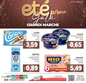 Eté Prime Supermercato - Grandi marche