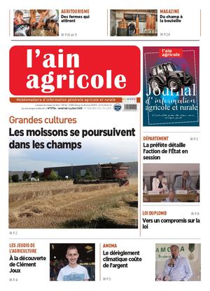 Ain Agricole vendredi 4 juillet 2025