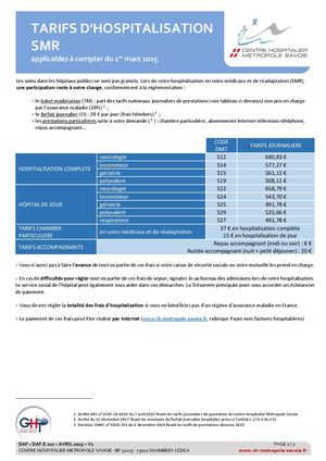 DAF.E.111–Tarifs SMR_2025-V1