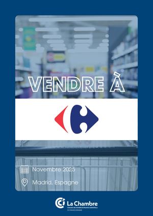 Plaquette Vendre à Carrefour 2025