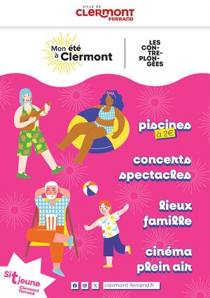 Programme Mon été à Clermont 2025