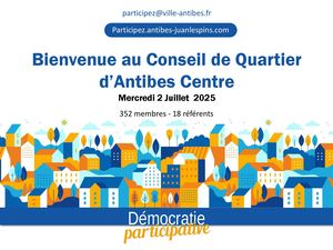 Conseil de quartier Antibes Centre