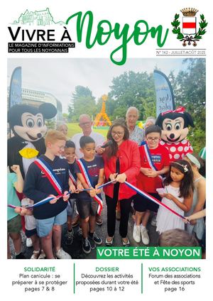 Juillet-août 2025 - Vivre à Noyon n°162