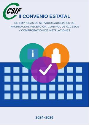 II Convenio Estatal Empresas de Servicios de Auxiliares