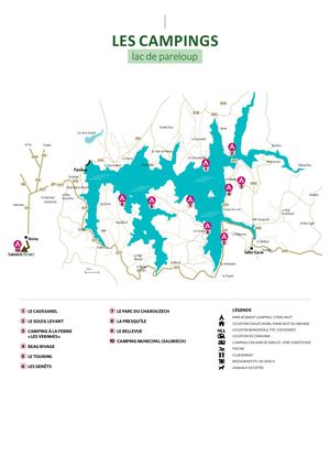 Campings Levezou 2025