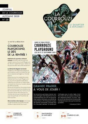 Journal Courrouze #20 - Courrouze Playground Automne 2020