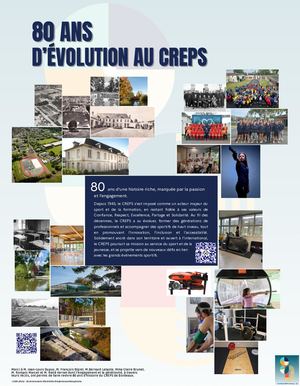 80 ANS  D’ÉVOLUTION AU CREPS