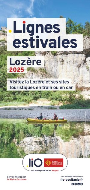 Navettes Touristiques Lozère 2025 liO