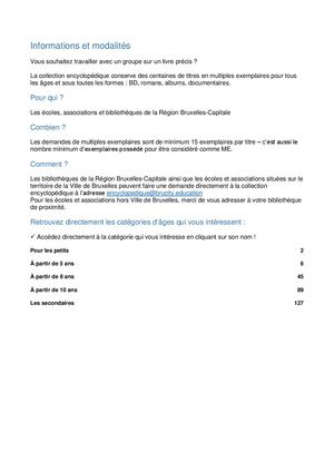 Livres en multiples exemplaires