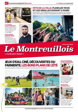 Le Montreuillois n°203 - du 3 au 16 juillet 2025