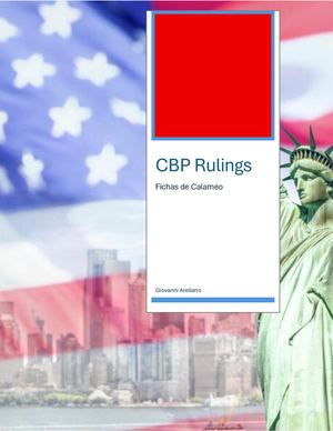 Calaméo - Cbp Rulings