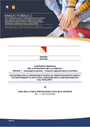 Sicilia Pei+guida Bando Caro Voli