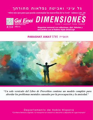 Dimensiones Parashat Jukat Edición 204