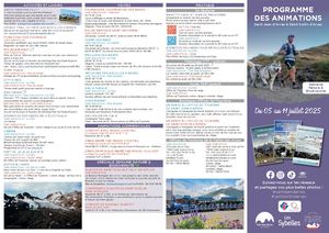 Programme D'animations Du 05 Au 11 Juillet 2025