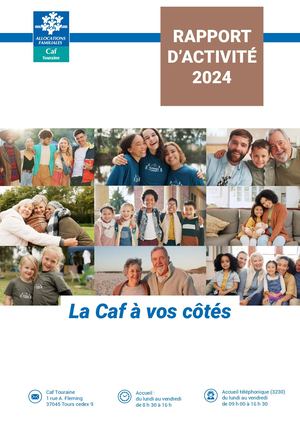 Rapport Activité 2024 - Caf Touraine
