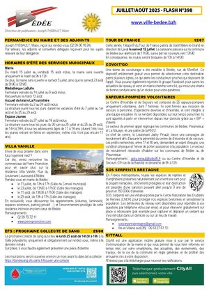 Flash Juillet Août 398