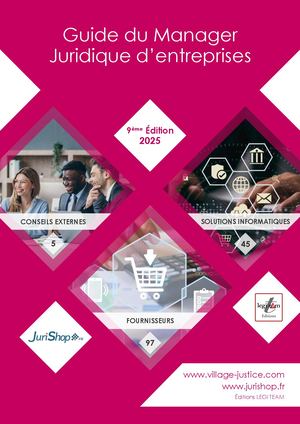 Guide du Manager Juridique d’entreprises 2025