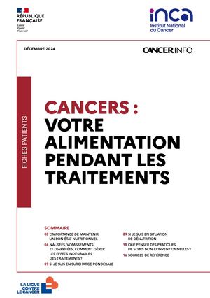 Cancers : votre alimentation pendant les traitements