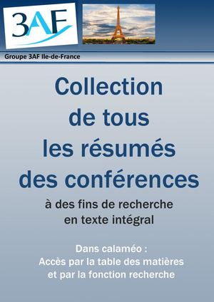 De 2015 à maintenant Résumés Conférences